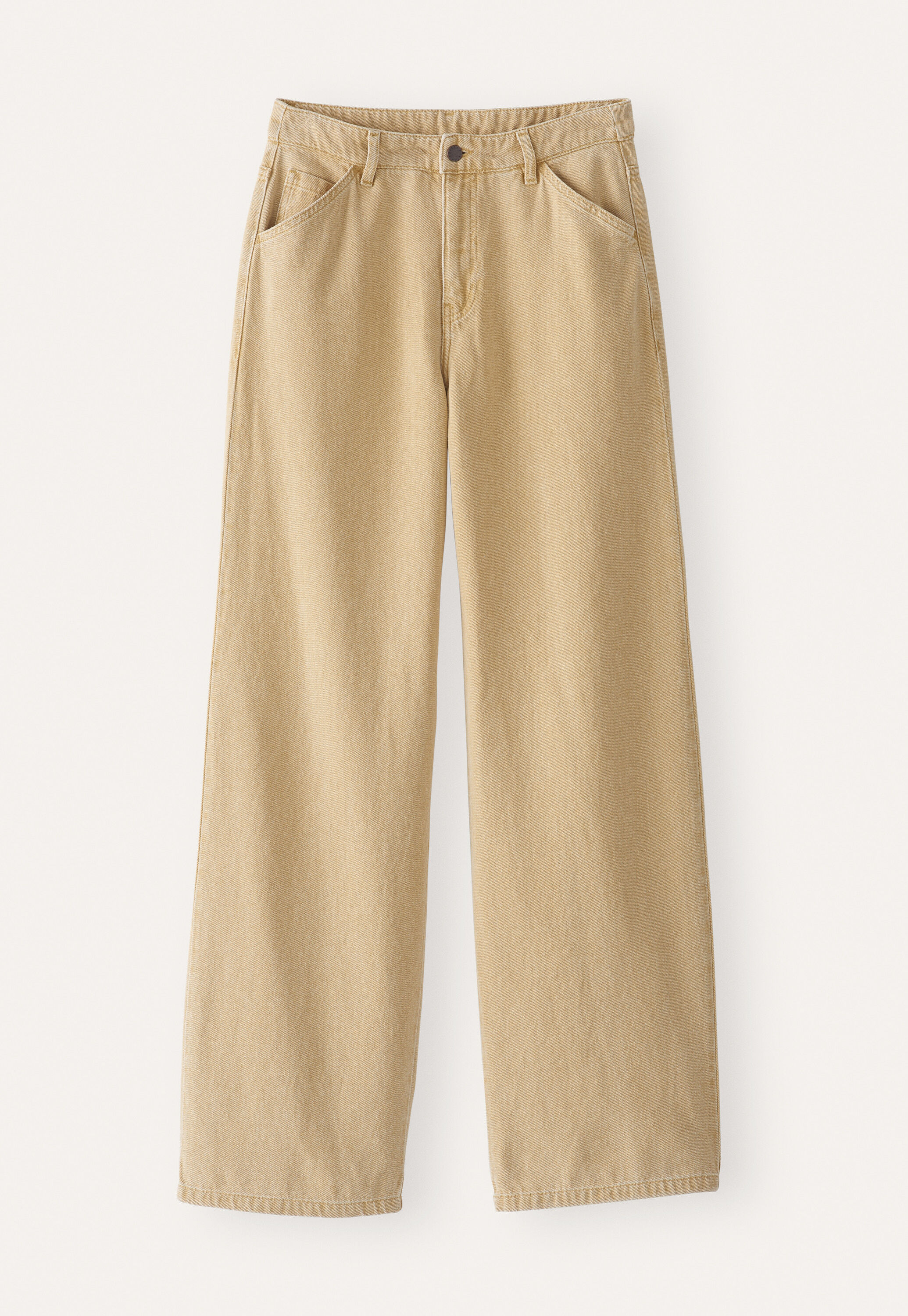 Straight-leg jeans