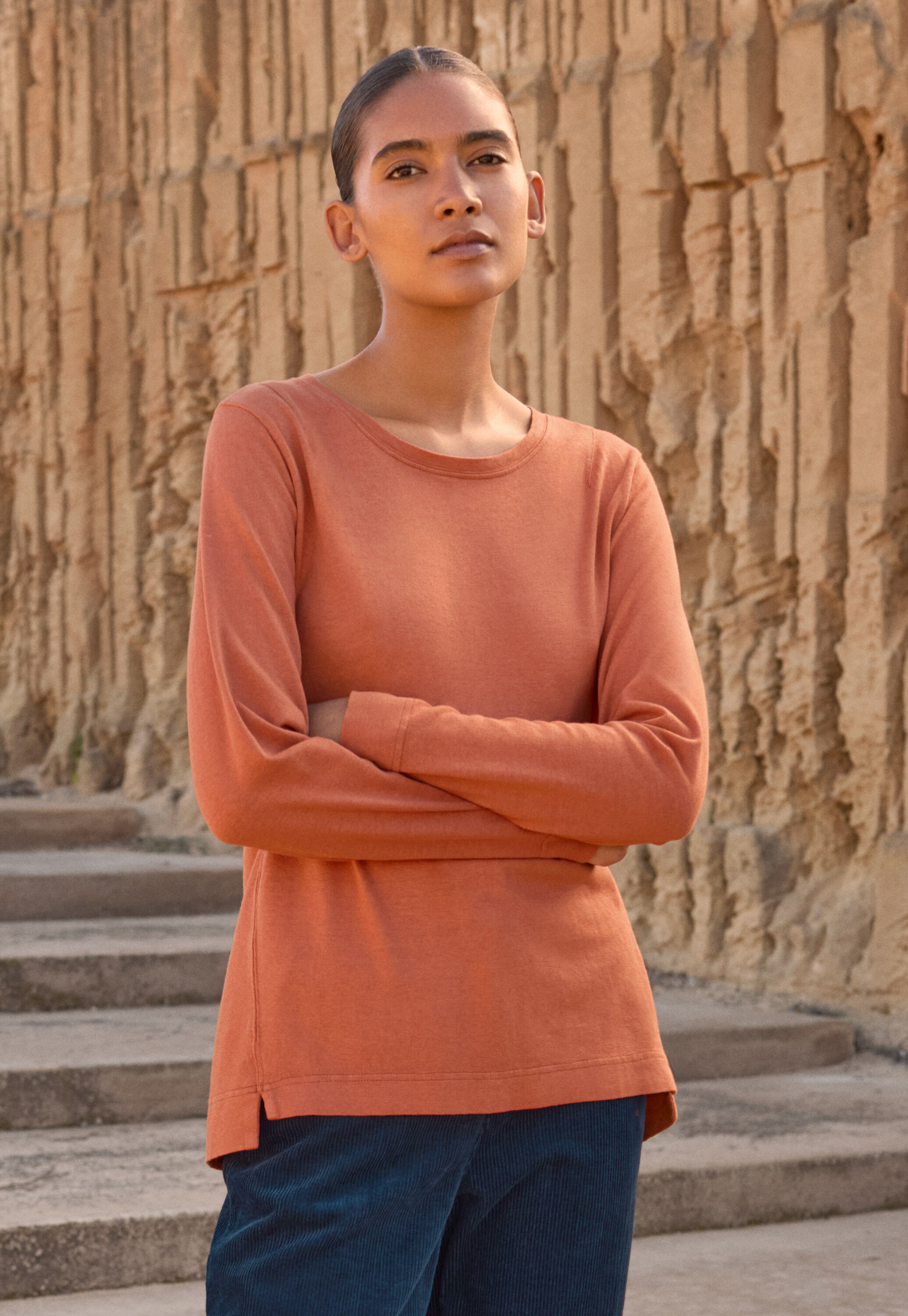 Long-sleeve top