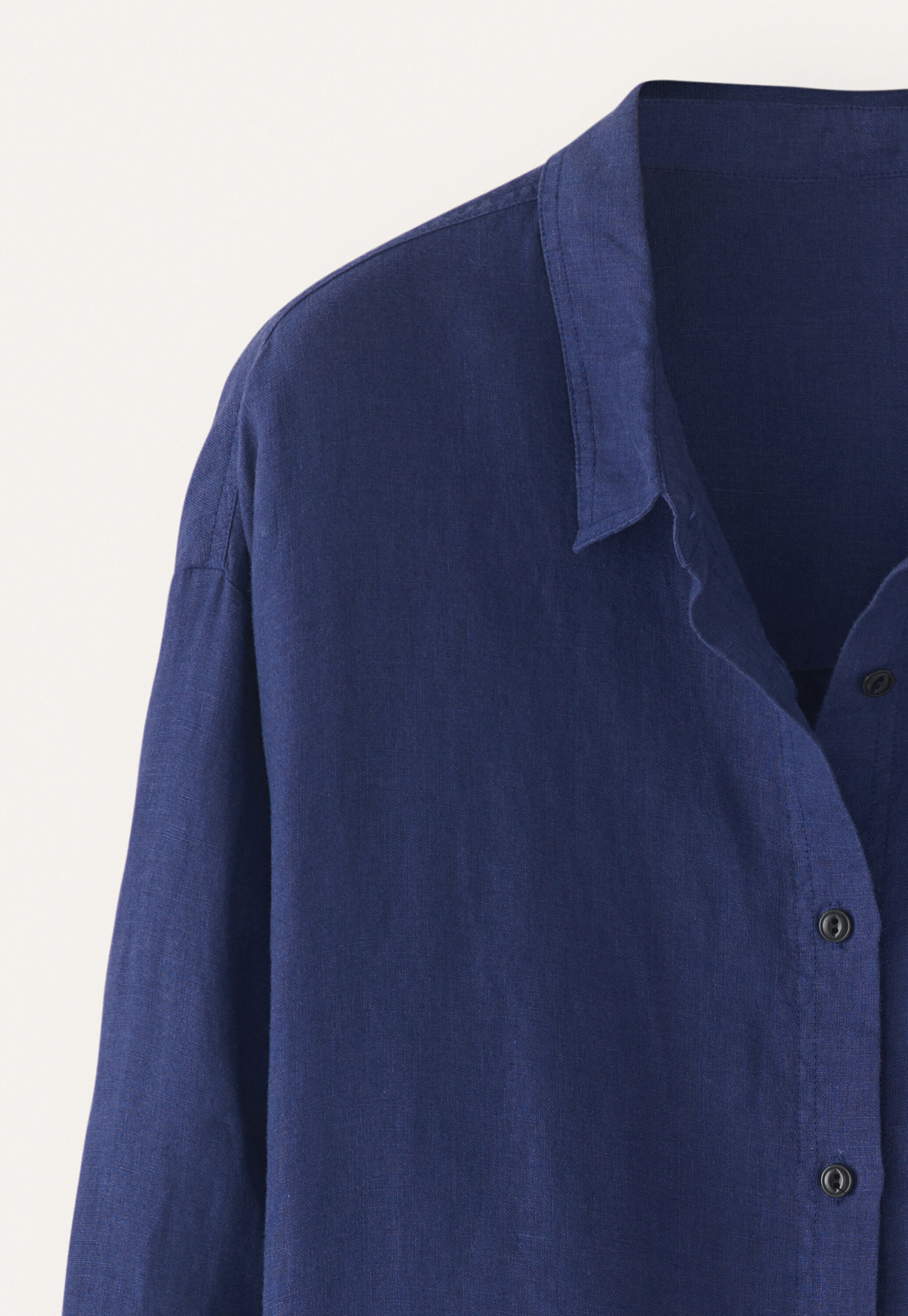 Garment-dyed overshirt