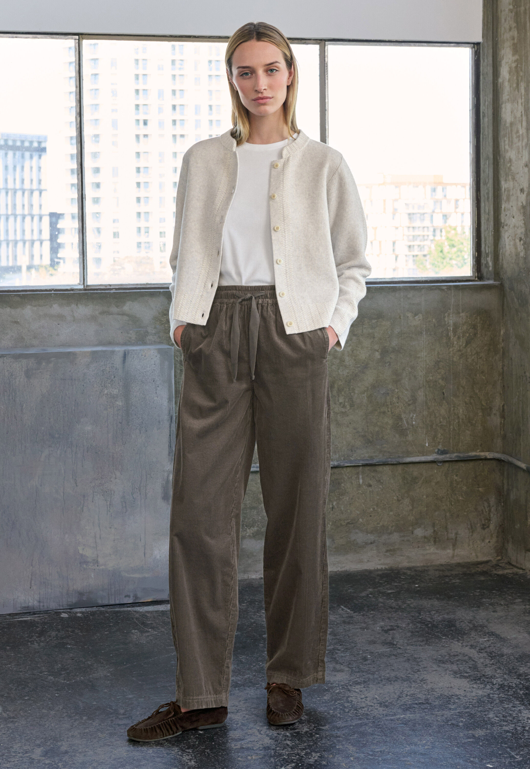 Elasticated trousers