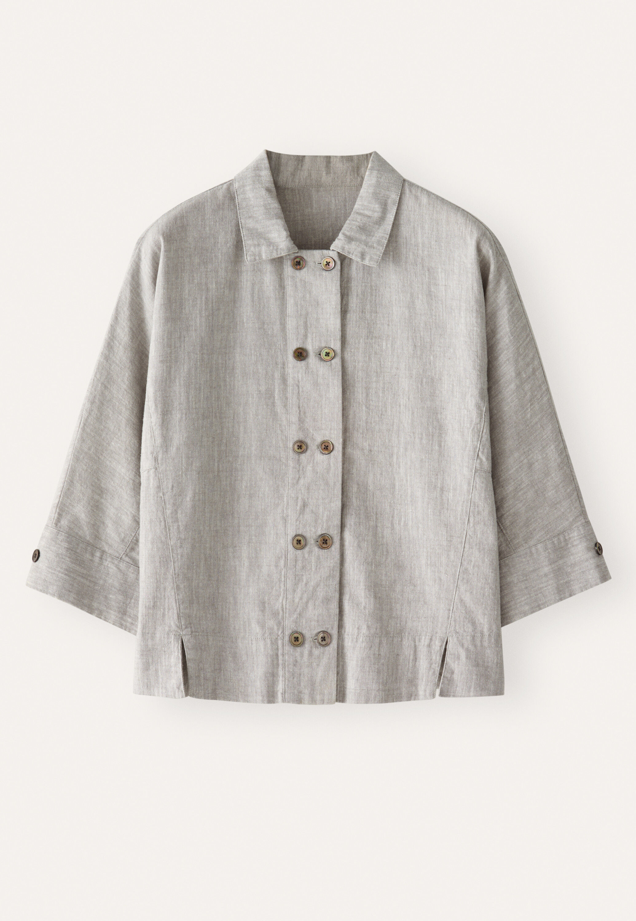 Double-breasted blouse