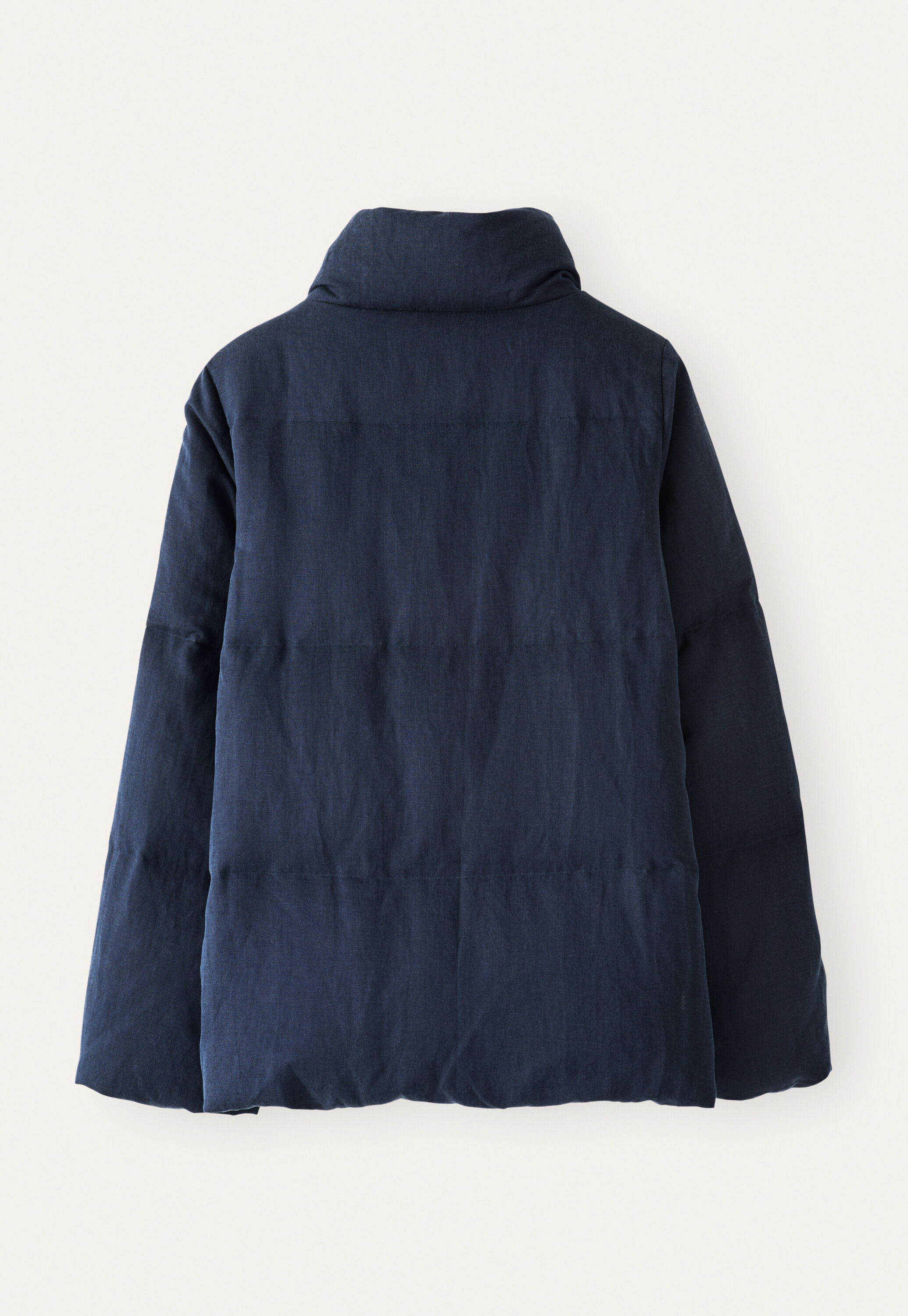 funnel-neck padded coat, Ink, large