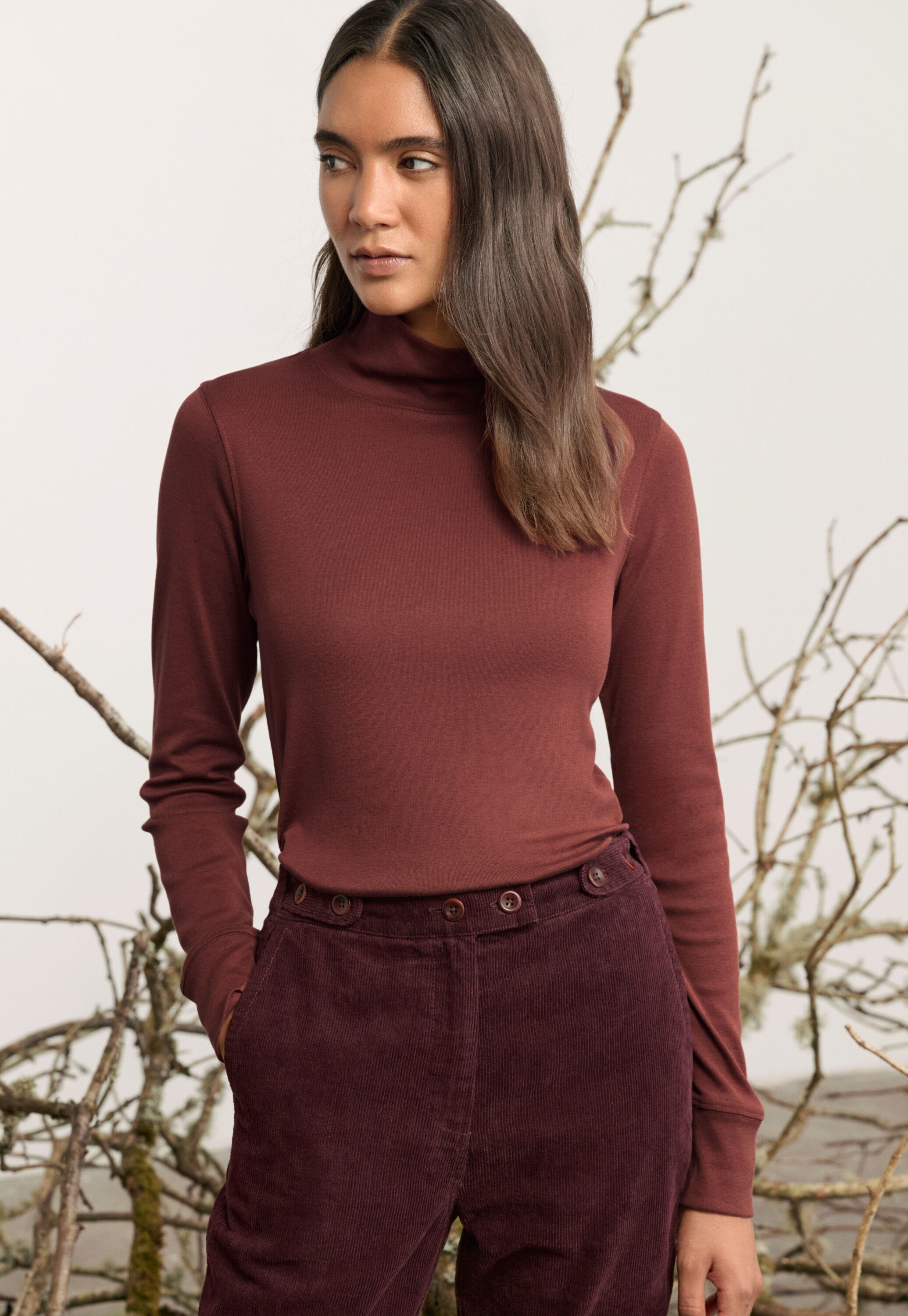 Jersey bias-cut dress