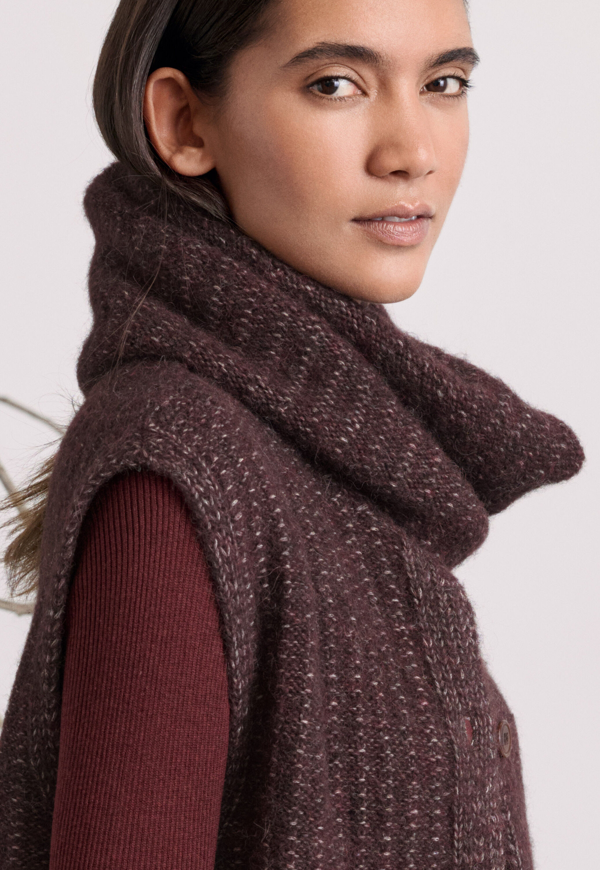 Knitted snood