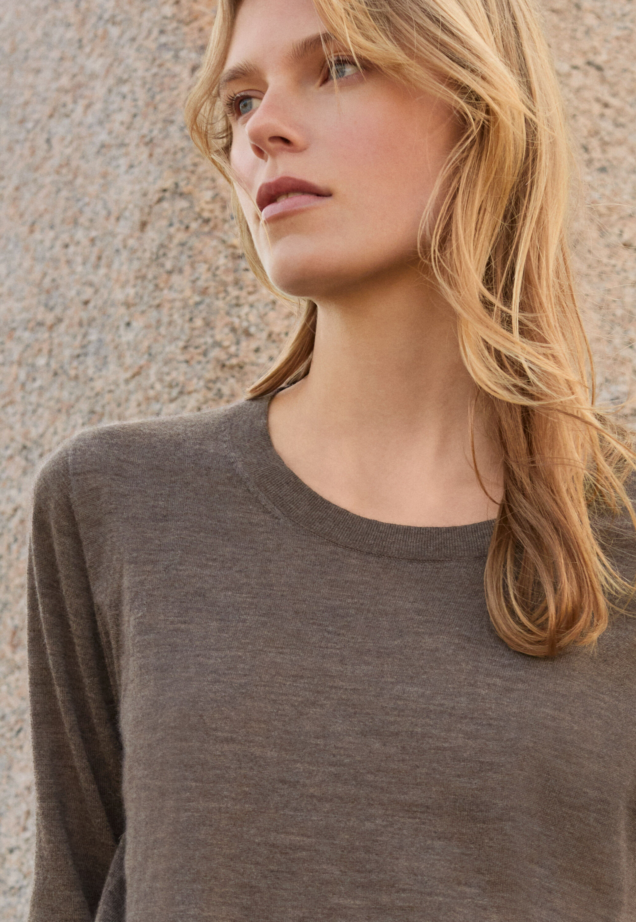 Zip-front cardigan