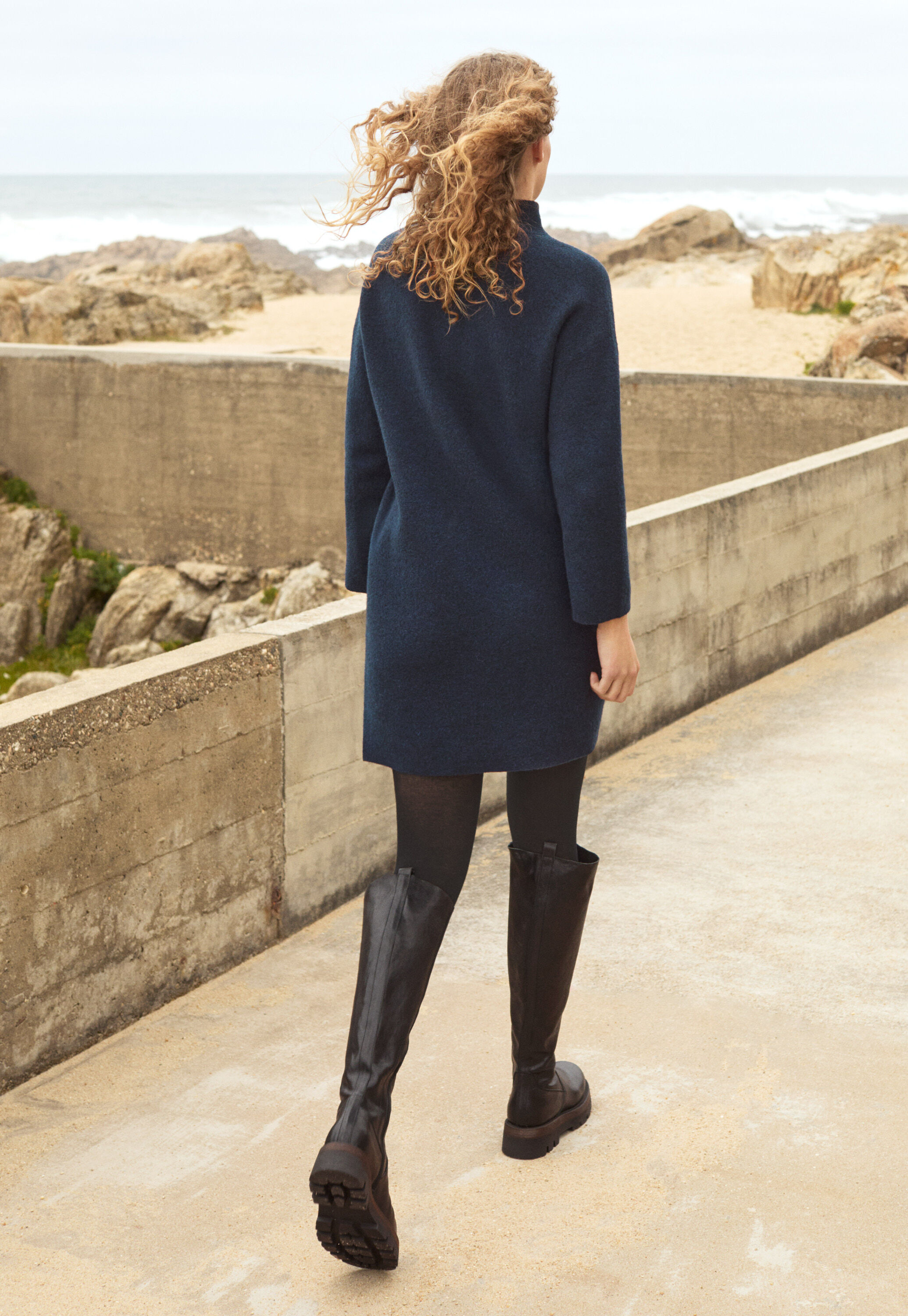 Patch-pocket dress