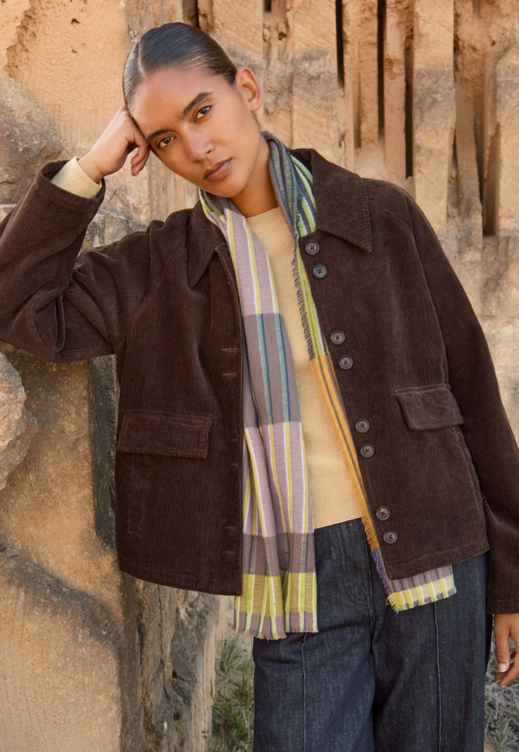 Boat-neck sweater