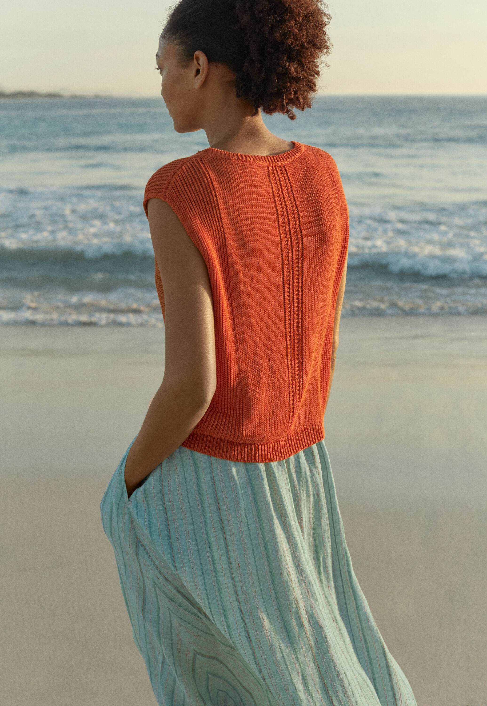 Peplum-detail dress