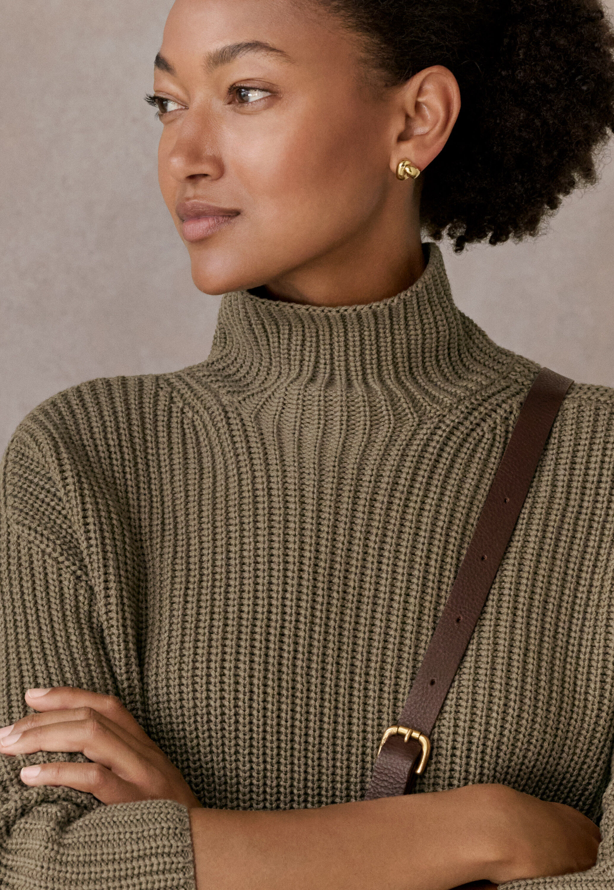 Round-neck sweater