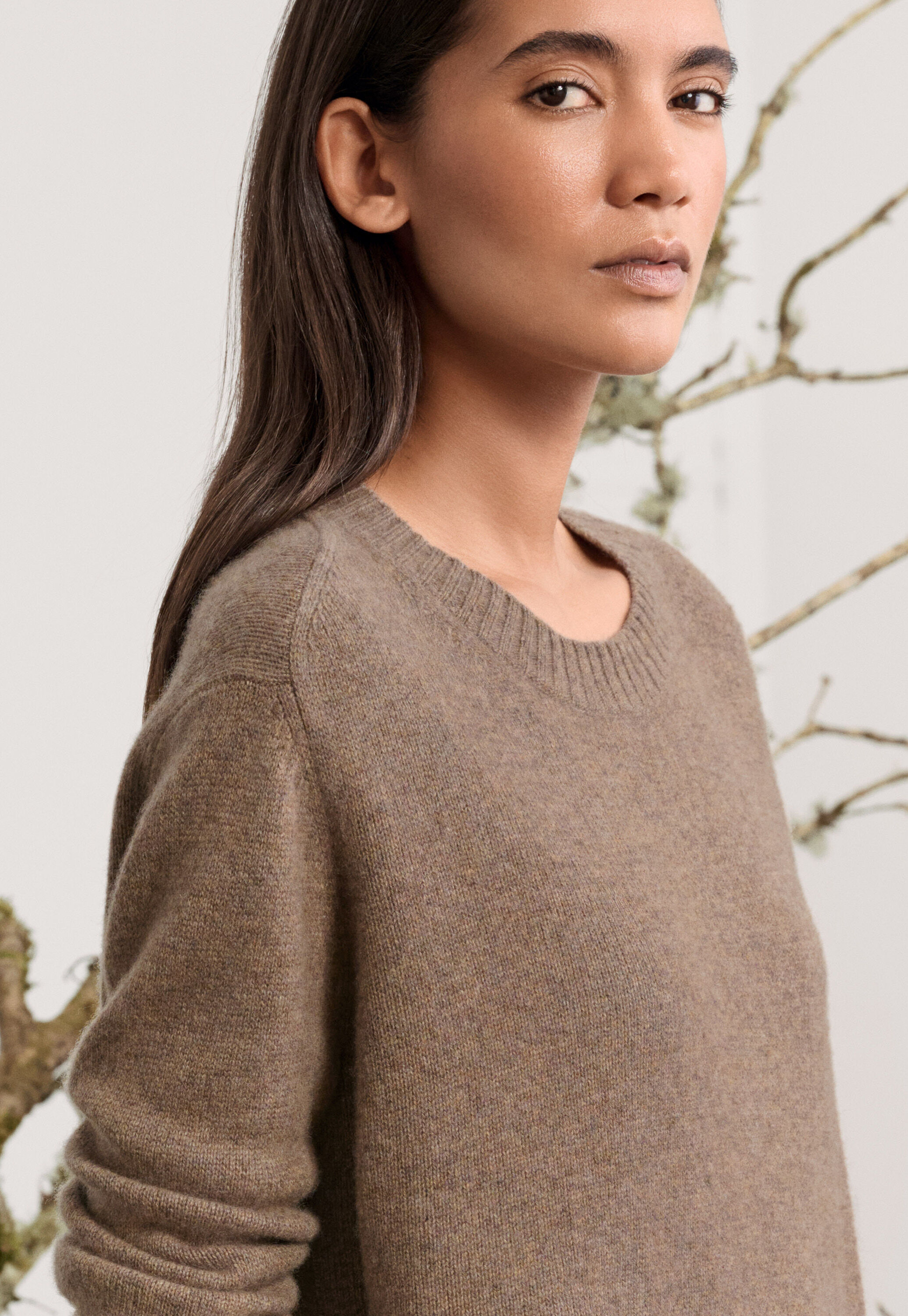 Round-neck sweater