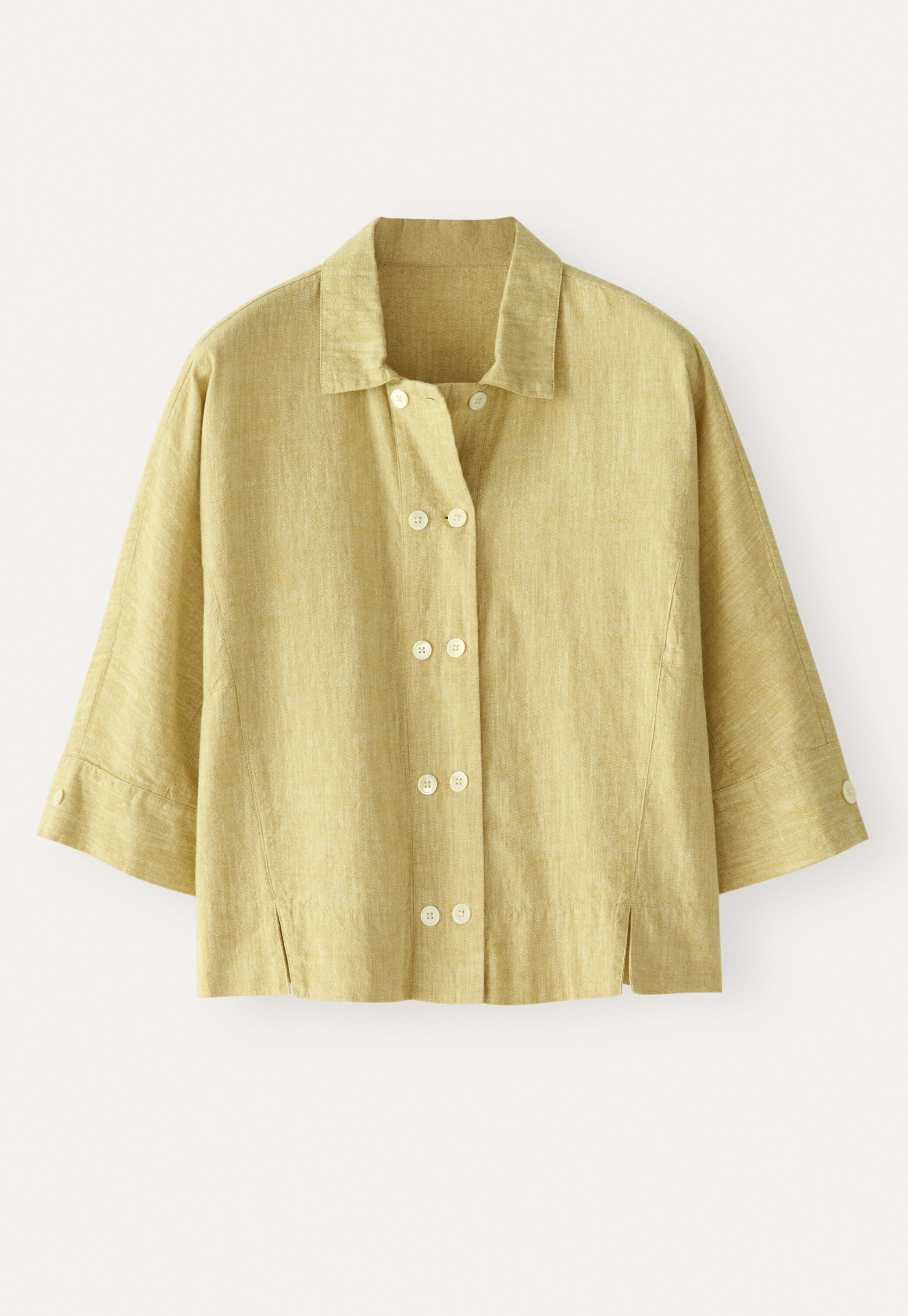 Double-breasted blouse