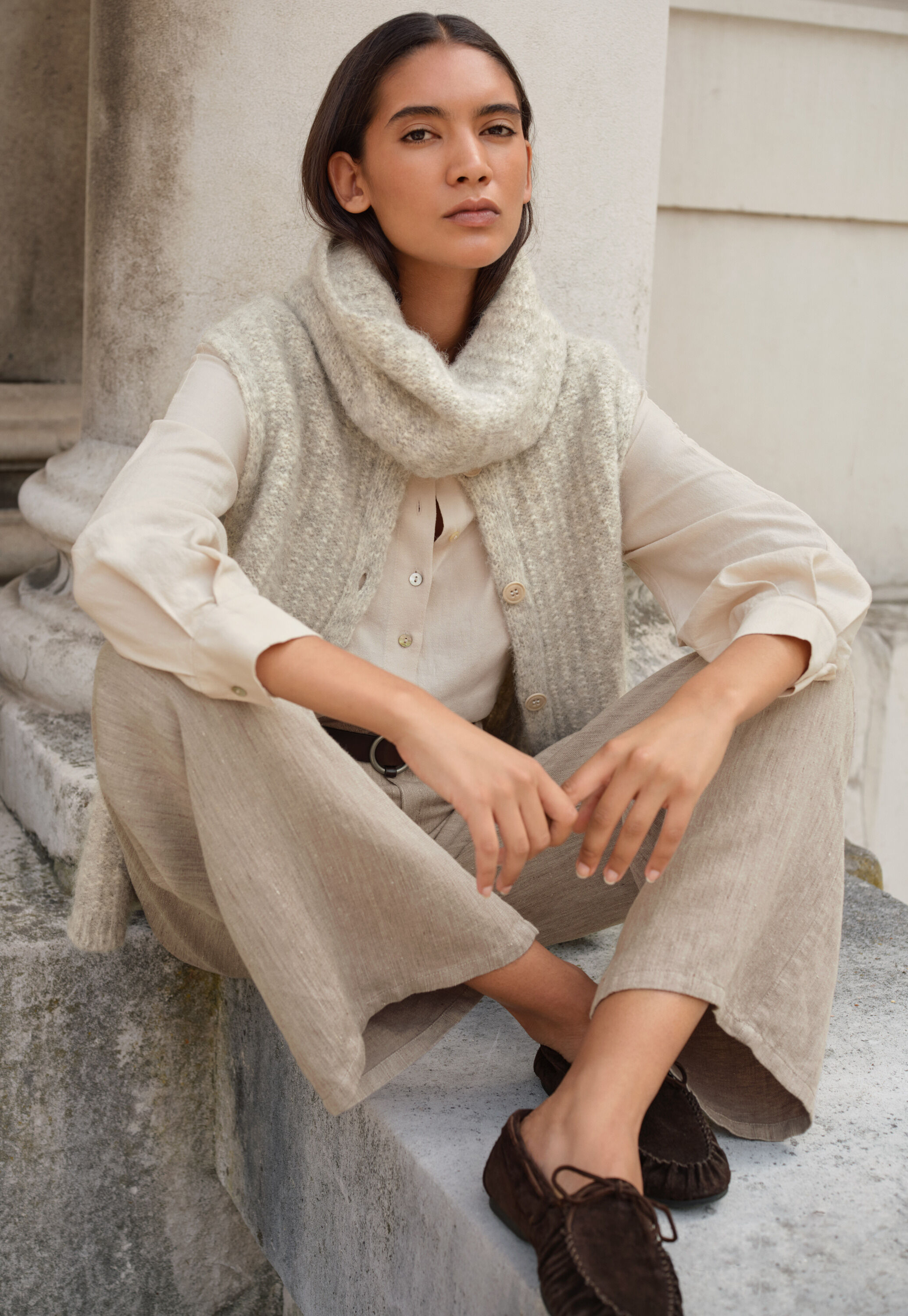 Knitted snood