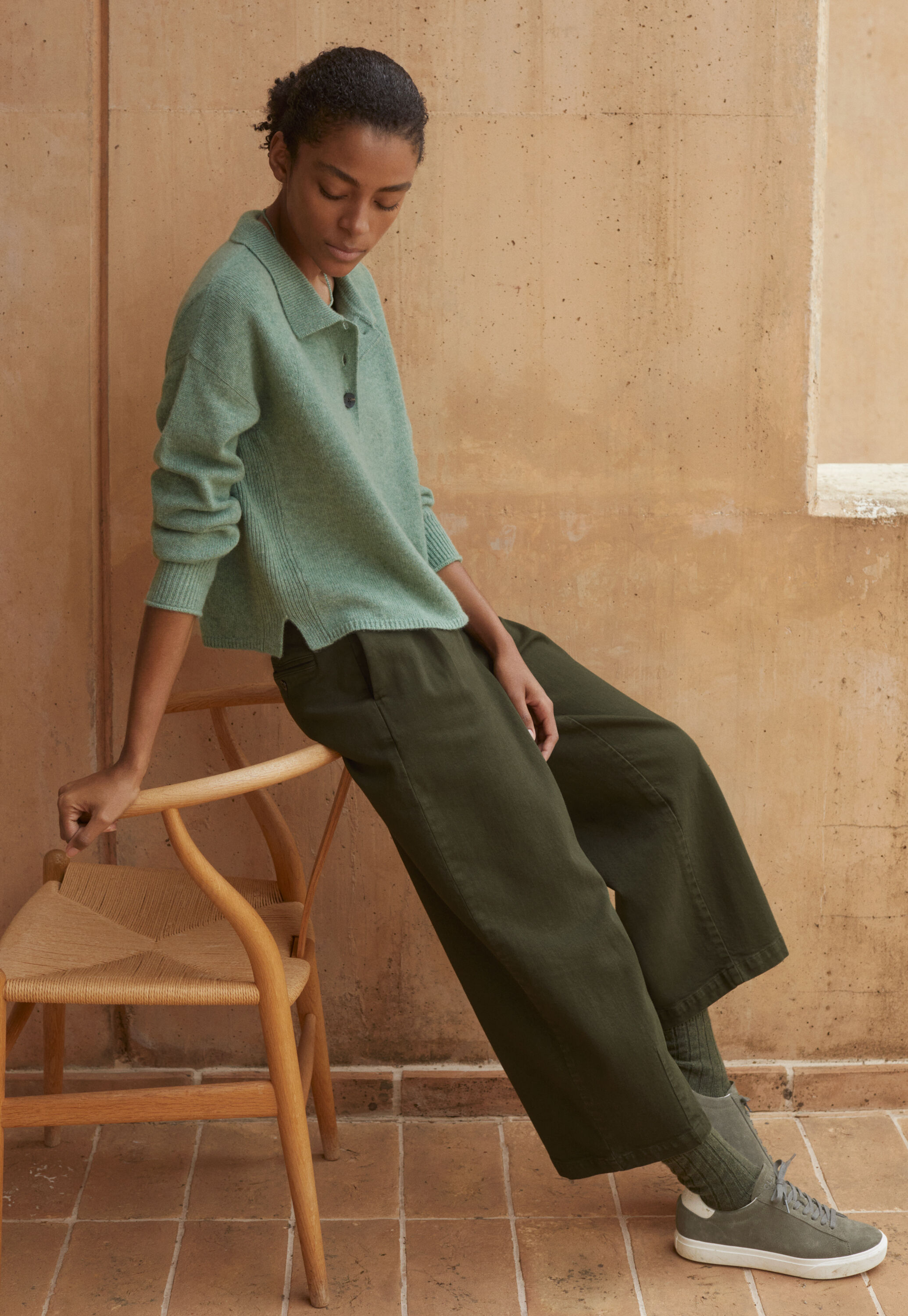 Peplum-detail dress