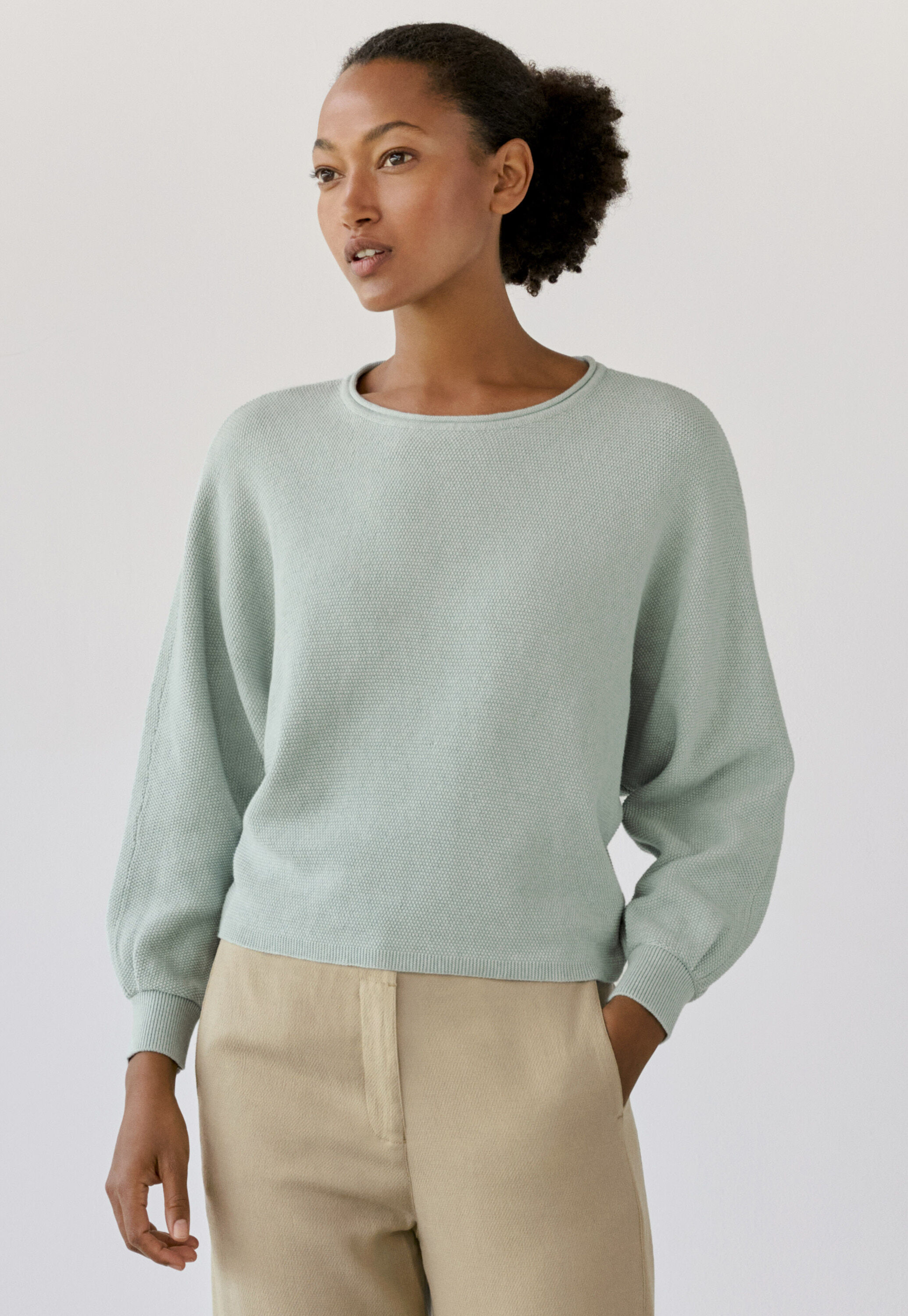 Round-neck sweater