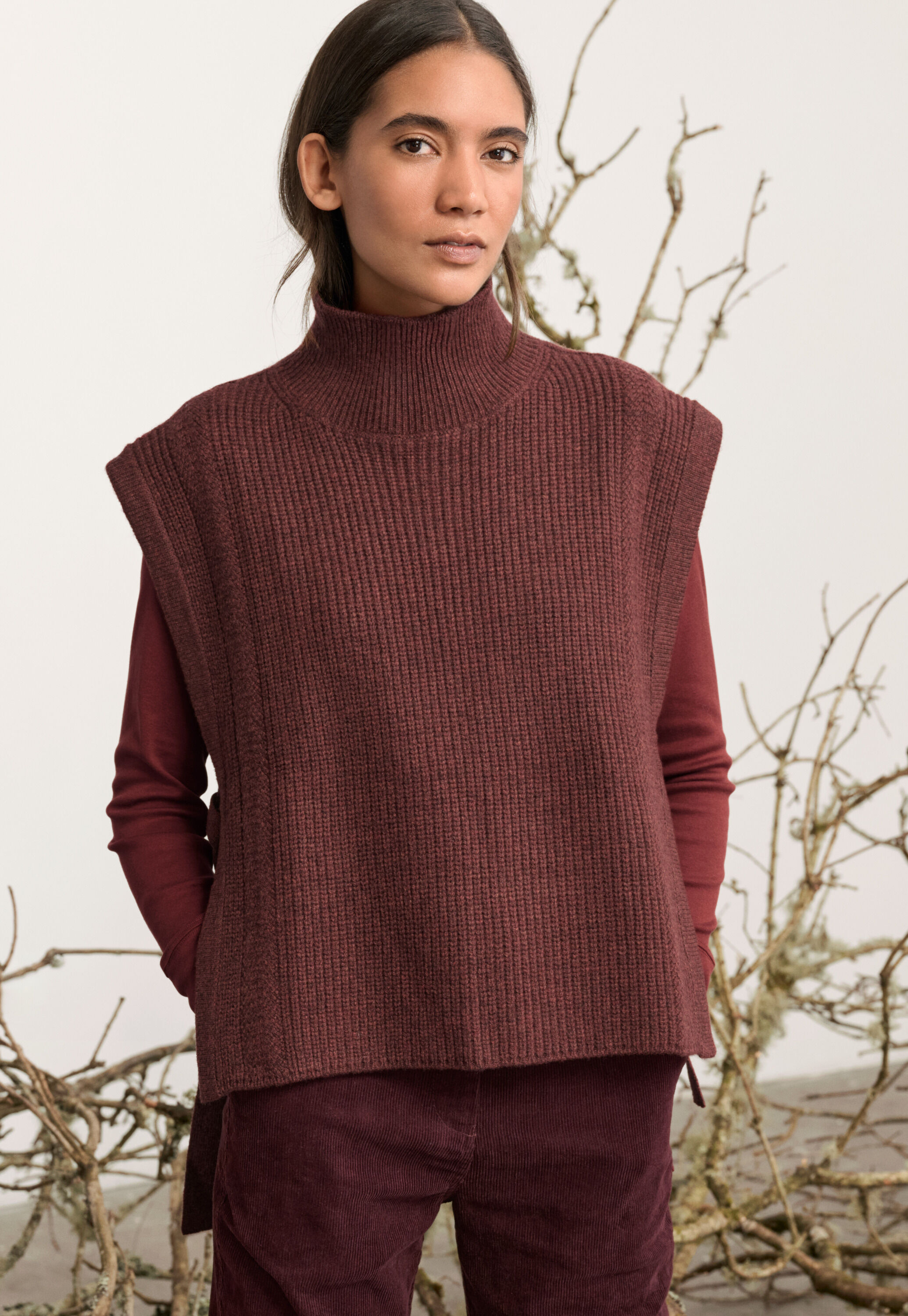 Round-neck sweater