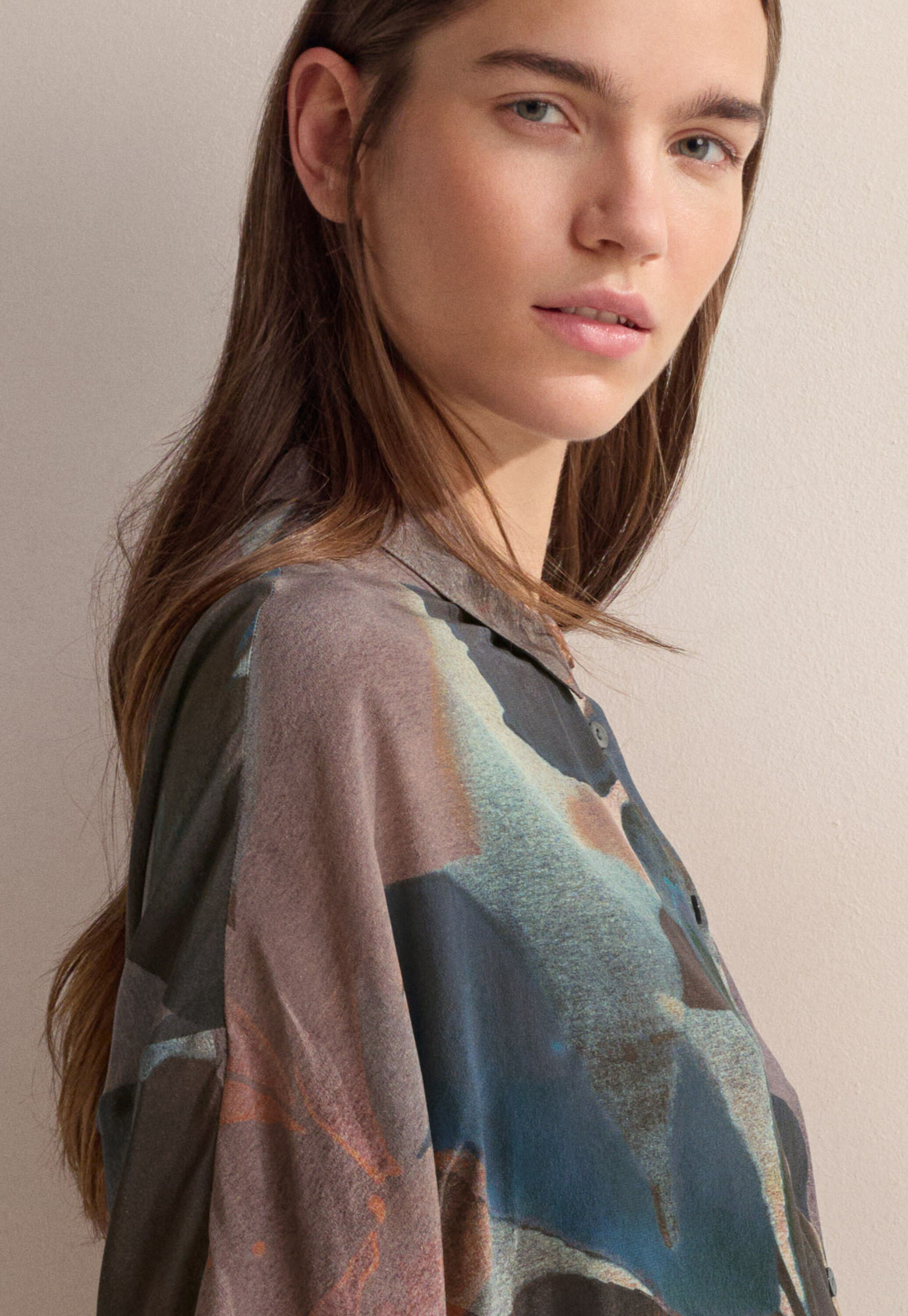 Peplum-detail dress