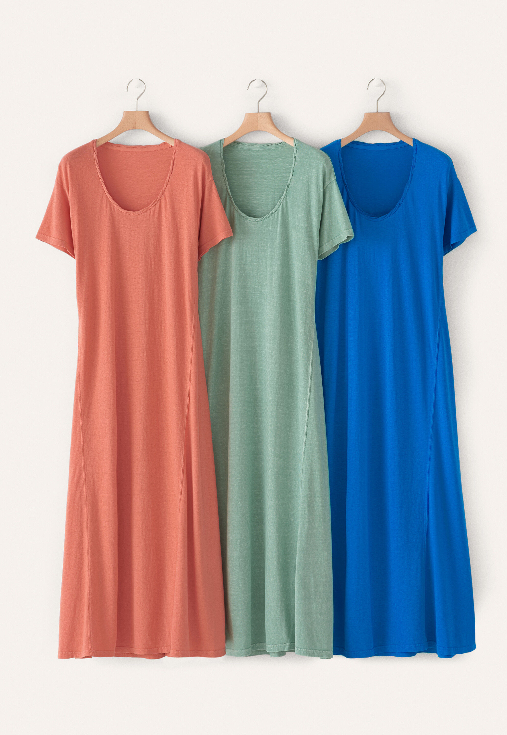 Peplum-detail dress