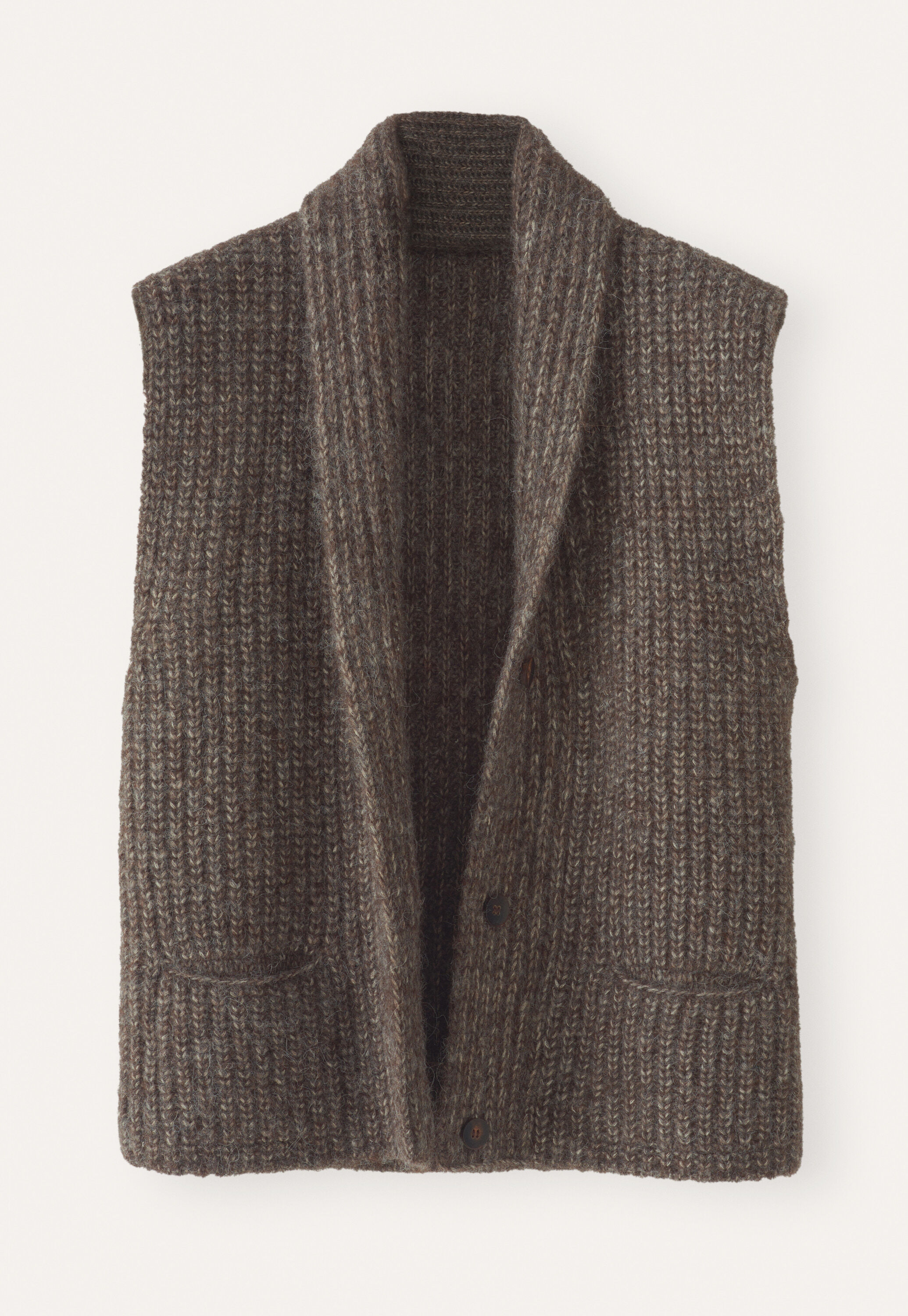 Zip-front cardigan