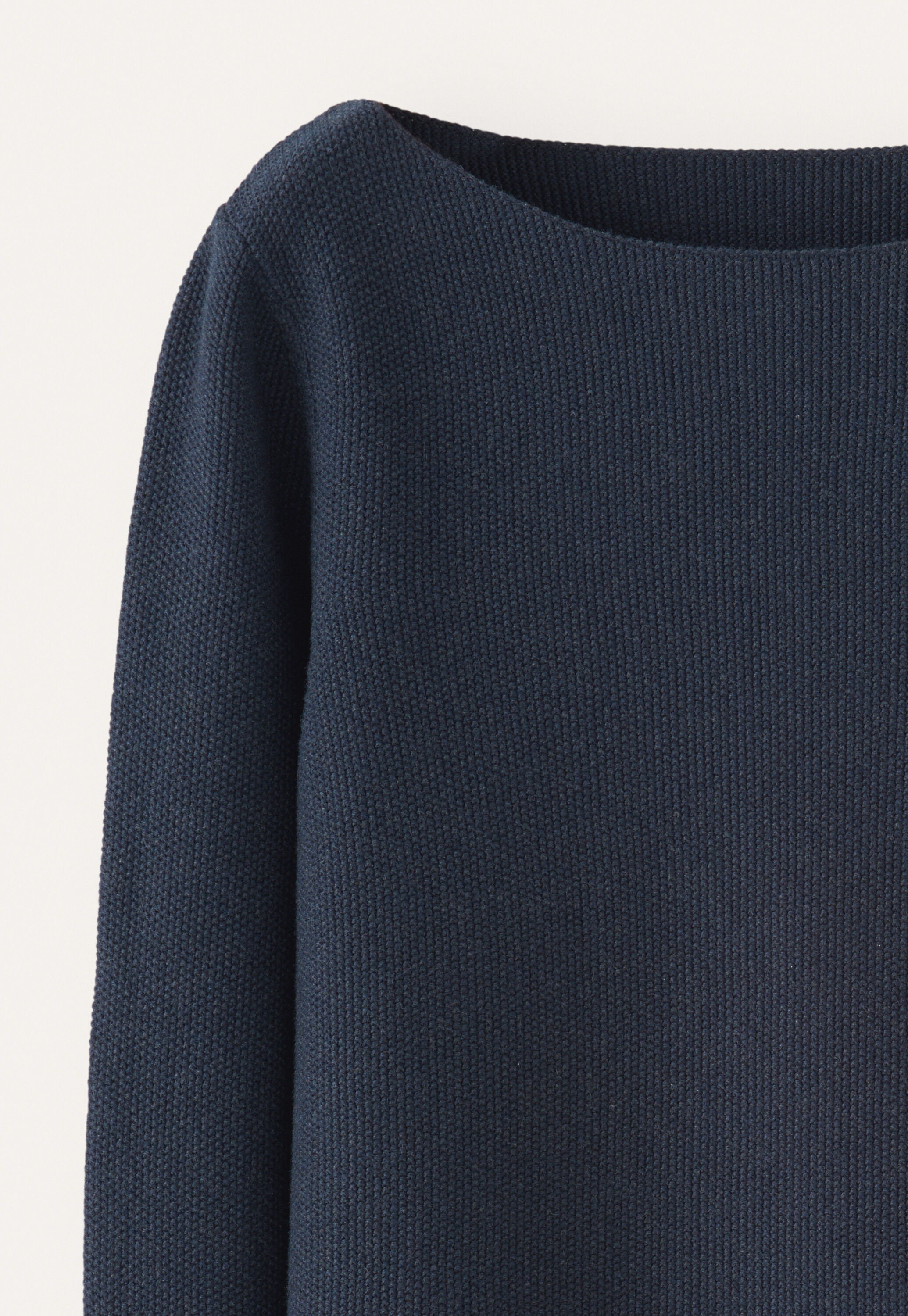 Boat-neck sweater