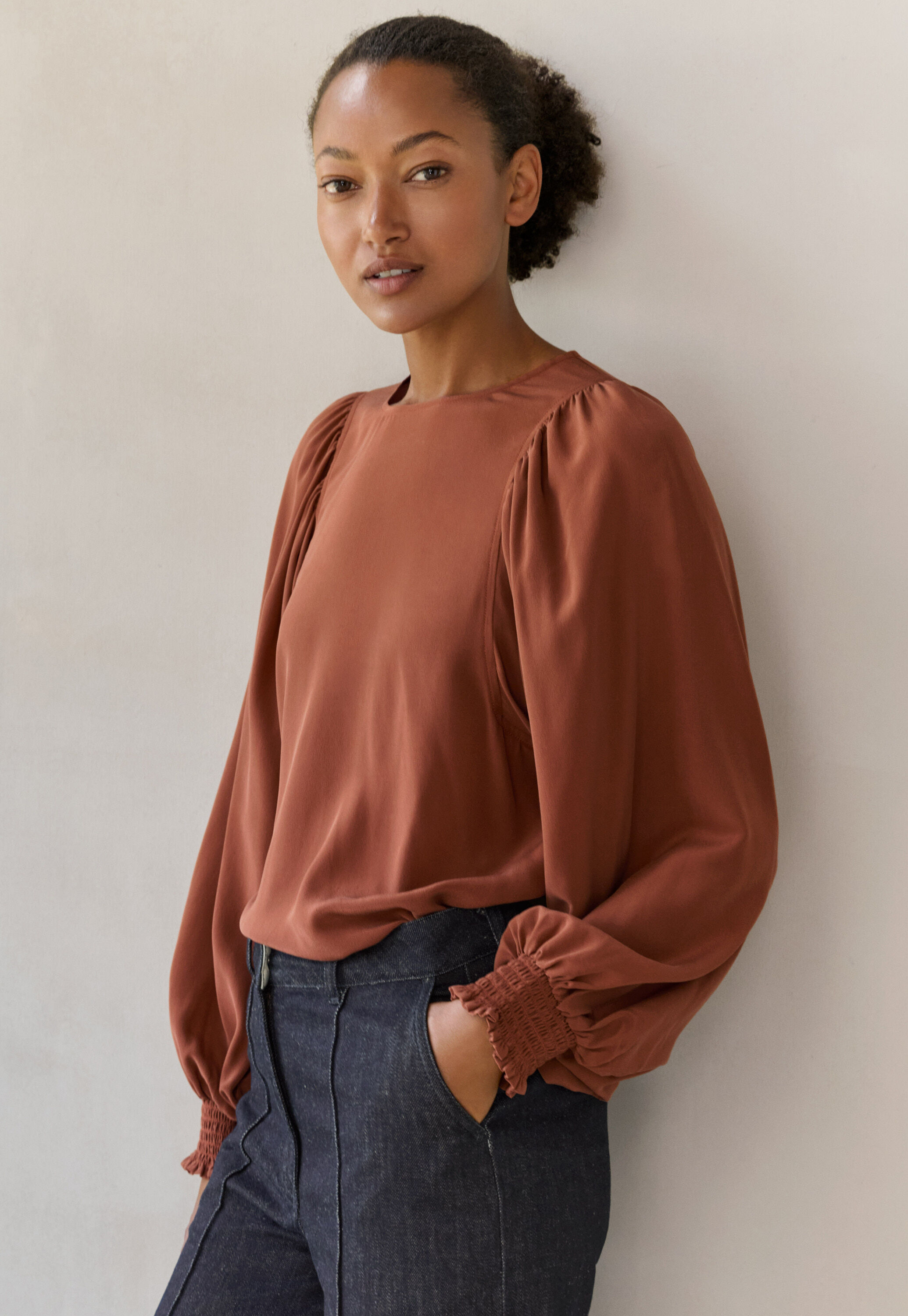 Printed blouse