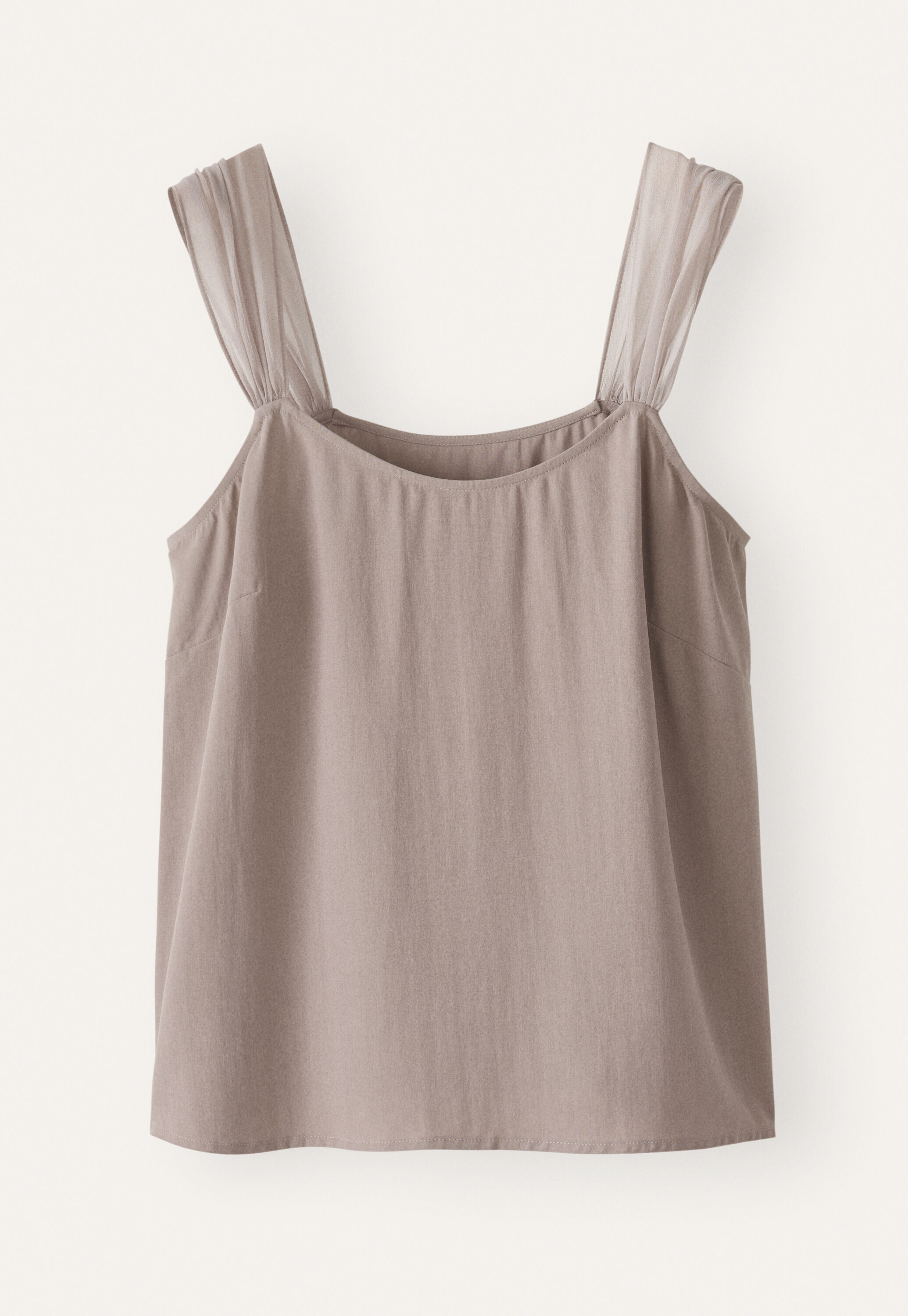 Chiffon strap camisole